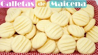 GALLETAS de MAICENA y LECHE CONDENSADA 🍪😆 SIN GLUTEN Y DELICIOSAS🍪😆 Receta  542 [upl. by Lanfri]