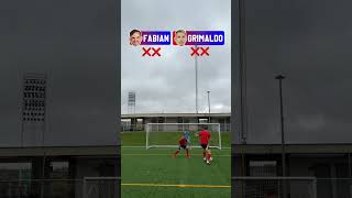 RETOS de FÚTBOL con GRIMALDO y FABIAN [upl. by Andromache]