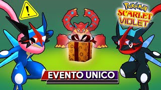 es la ULTIMA OPORTUNIDAD para CONSEGUIR a GRENINJA ASH de EVENTO en POKÉMON SCARLET y VIOLET [upl. by Nicol211]