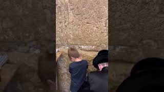 Ethan at the Kotel 18102024 [upl. by Dnanidref]