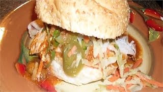 Pan Con Chumpe the Salvadoran Turkey Sandwich [upl. by Weinstock]