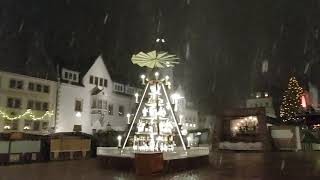 Der erste Schnee in Freiberg 27112021 [upl. by Ardnat135]