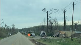 Centreville Alabama Tornado Aftermath 2021 [upl. by Edward]