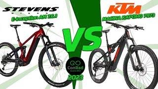 Vergleich Stevens EInception AM 761 vs KTM Macina 7973 [upl. by Nwahsal]