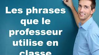 Les consignes de classe 1  تعليمات الفصل [upl. by Oer]