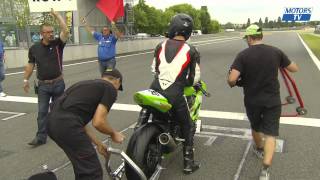 Wheelies 12  Championnat de France Superbike  MagnyCours [upl. by Victoir246]