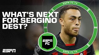 Whats next for Sergino Dest as he returns to Barcelona after disastrous AC Milan loan  ESPN FC [upl. by Luing]