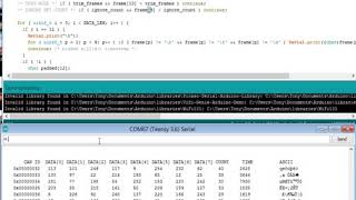 CANbus reverse engineering with teensy [upl. by Pliner269]