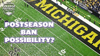 Postseason BAN would be only NCAA penalty with ‘tangible impact’ for MICHIGAN  Yahoo Sports [upl. by Ardnak781]