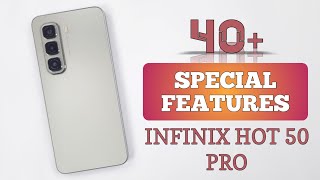 INFINIX HOT 50 PRO Tips amp Tricks  40 Special Features amp Hidden Features [upl. by Aneelas]