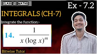 Q14  Integrate 1xlog xm  Integrate 1 by x log x power m [upl. by Lali]