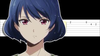 Domestic Girlfriend  Opening  Kawaki wo Ameku Easy Guitar Tabs Tutorial [upl. by Alaehcim]