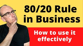 The 8020 Rule  The Secret To Business Success [upl. by Gomar]