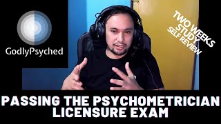 How I passed the Psychometrician Licensure Exam  Self Review  Two weeks study  Tips [upl. by Aseram]