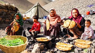 Organic Life and Survive in the Wilderness  Shepherd Mother Cooking Organic Village Style Food [upl. by Dionisio]