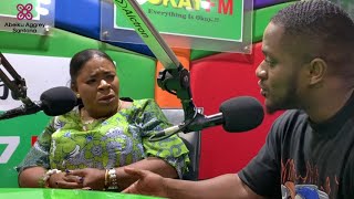 Moment MIGHTY told his Mom he has a Girlfriend Abeiku Santanas Gift to Tiktok stars [upl. by Annahtur509]