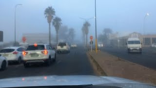 Day 21  Misty morning drive in Upington [upl. by Epp701]