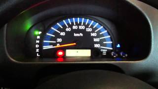 2009 Toyota Succeed 15 TXG NCP58G speedometer [upl. by Ecirehs]