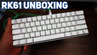 Royal Kludge RK61  UNBOXING AND FIRST IMPRESSIONS  Budget 60 Gaming Keyboard [upl. by Katushka]