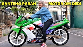 Review Tampilan SERPICO Ganteng Banget Saudara Tua Kawasaki Ninja150RR punya Om Dedi Bakso Mahkota [upl. by Fremont]