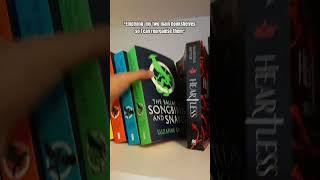 Emptying my bookshelves fyp cleaning aesthetic booktube booktok bookshelforganization reader [upl. by Stein987]