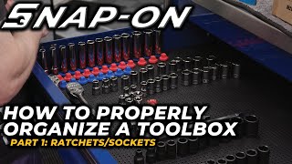 The ULTIMATE Organization for Your SnapOn ToolBox  Tool Grid Part 1 [upl. by Sianna]