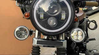 Como instalar LUCES EXPLORADORAS para PRINCIPIANTES moto ft 125 [upl. by Gehlbach898]