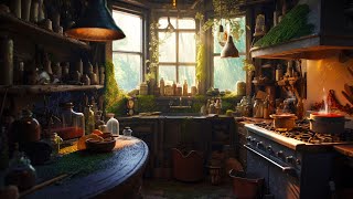 Magical Potion Shop  Cooking Ambience and ASMR Mystical Apothecary [upl. by Jorgan]