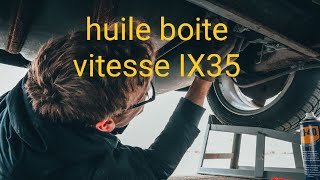 vidange boite vitesse automatique hyundai ix35 تغير زيت بواطفيتاس أوطوماتيك [upl. by Angelico]