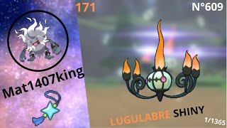 QUIL EST BEAU CE LUGULABRE SHINY Chandelur sur Pokémon épée Live Reactions [upl. by Cobb]