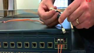 How to Cross Over Fiber Cables [upl. by Esimehc]