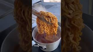 BIRRIA RAMEN NOODLES  KHAWKA  STREET FOOD bangladesh chikenburger food foodie streetfood [upl. by Esiole893]