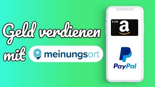 Geld verdienen mit Meinungsort 💬💰 [upl. by Enreval]