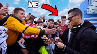 I Asked Footballers For FREE Autographs [upl. by Altheta]