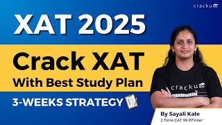 How to prepare for XAT 2025 🤔 Best Preparation Studyplan By Sayali Maam XAT 99998ler [upl. by Barnett]