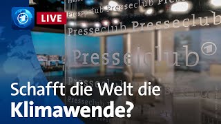 Klimakonferenz in Dubai – schafft die Welt die Wende  ARDPresseclub [upl. by Anaeli]