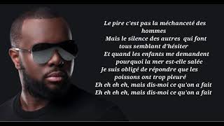 Maître Gims Le Pire  Lyrics [upl. by Roel]