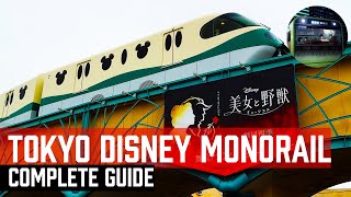 Tokyo Disney Resort Monorail FULL GUIDE [upl. by Idola867]