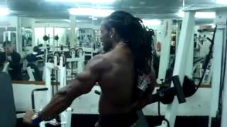 Ulisses Jr Posing in the gym [upl. by Irianat]