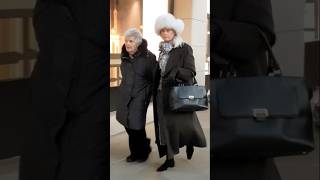 Elegant and Chic Over 50s Classic Style  London Street Fashion londonstreetstyle fashionstyle [upl. by Bobbye]