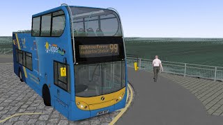 OMSI 2  NEW Adstow Project Beta 5 Clipper Route 99  ADL Enviro400 Open Top [upl. by Karlise805]