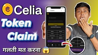 Celia Mining App Withdrawal  Celia Network Withdrawal  Celia Withdrawal  Celia Token Withdrawal [upl. by Akirehs]