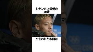 ミラン史上最低の10番と言われた本田圭佑 サッカー [upl. by Ilrahc]