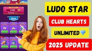 LUDO STAR CLUB HEARTS  LUDO STAR HEARTS PURCHASE  LUDO STAR HEARTS [upl. by Laurel]