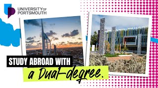 Study abroad with a Dual Degree  University of Portsmouth [upl. by Ettelegna]