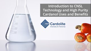 High Purity Cardanol Technology Uses and Sustainability Benefits [upl. by Chisholm]