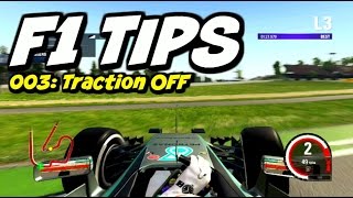 F1 TIPS Turning OFF Traction Control [upl. by Stonwin307]