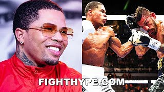 GERVONTA DAVIS REACTS TO DEVIN HANEY BEATING JORGE LINARES CLAIMS KING KONG STATUS IN 135 DIVISION [upl. by Robma]