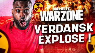 EXPLOSION SUR LA MAP DE WARZONE OMG Réaction fin de saison  Event Live [upl. by Adnih]