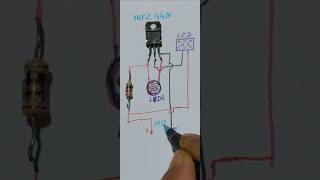 Make automatic day night lightcircuit diagramelectronic youtubeshorts [upl. by Frye]